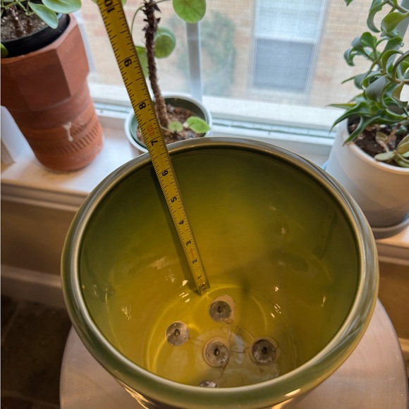 Diptyque Green Ceramic grand Figuier Scent Large Empty - Picture 3 of 6